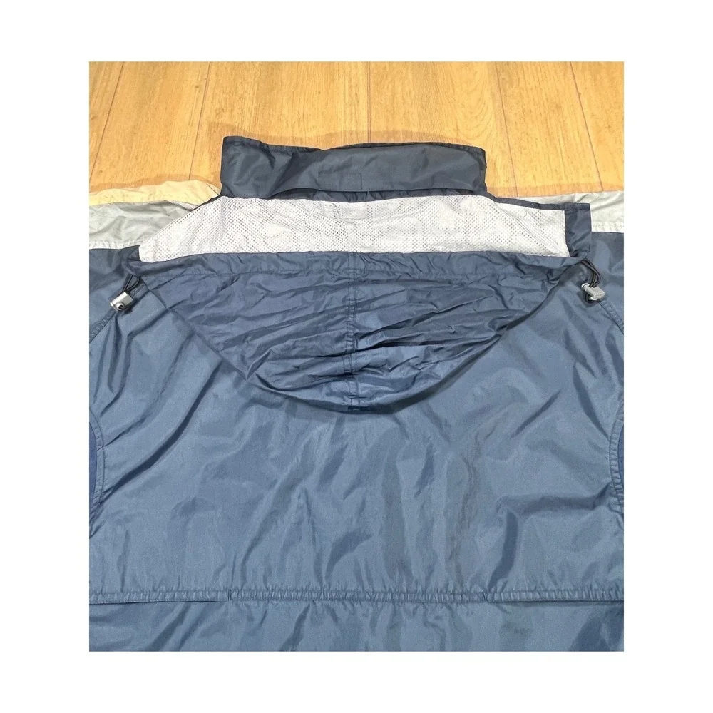 Crable Sportswear CS-TEC Notre Dame‎ Fighting Irish Windbreaker Jacket Navy XXL